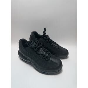 New Nike Air Max 95 Recraft GS Shoes “Triple Black” Size 7Y / W 8.5 II4053-001